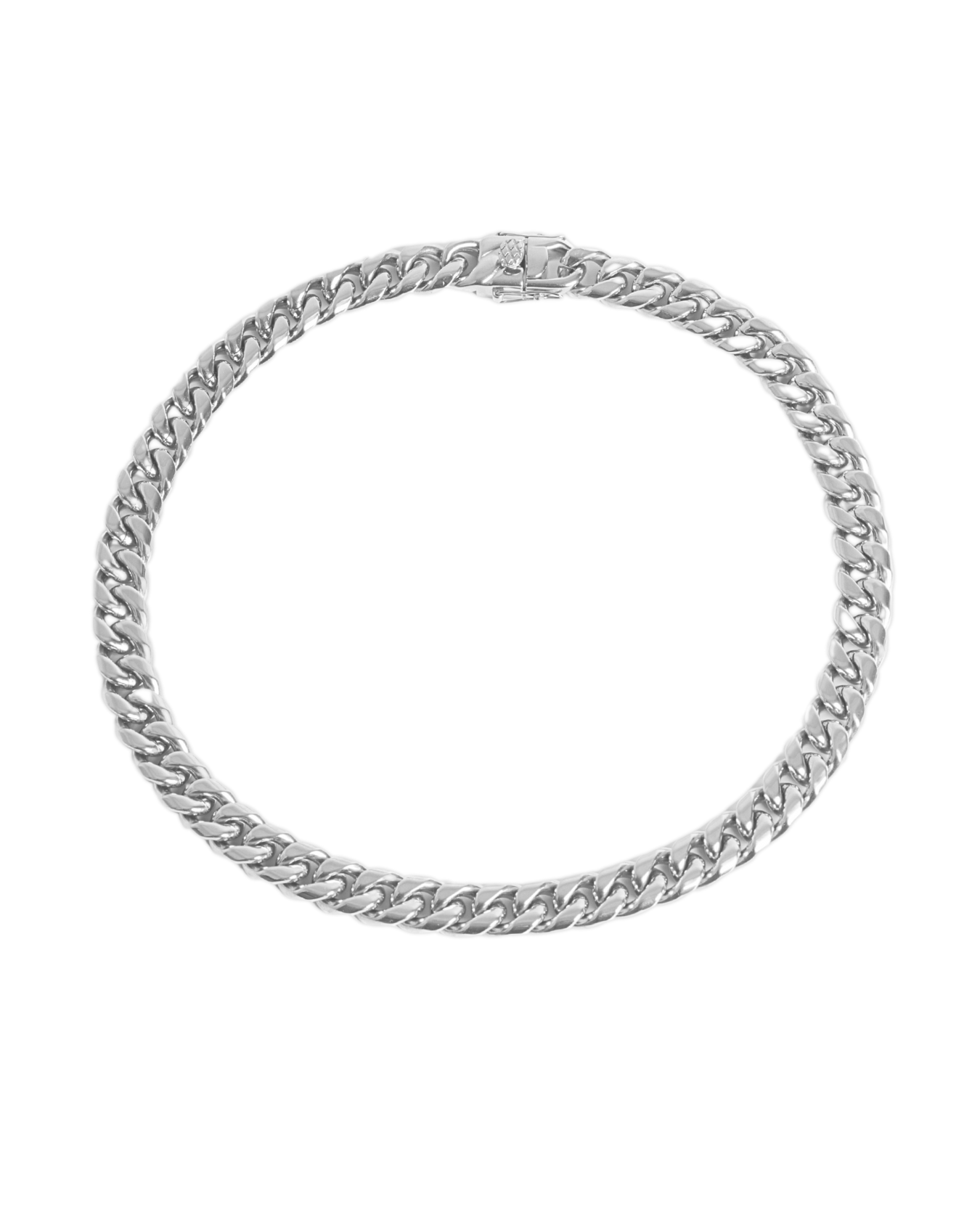 Pánsky Strieborný Cuban Link Choker