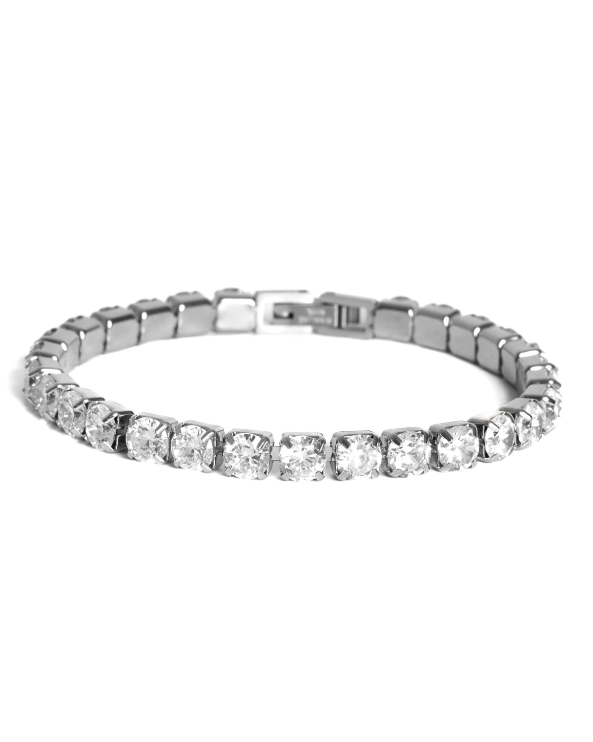 Dámsky Tennis Náramok - Silver