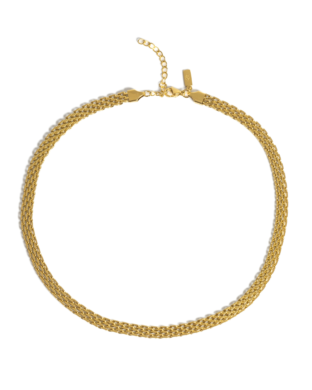 Dámsky Zlatý Choker - Mesh