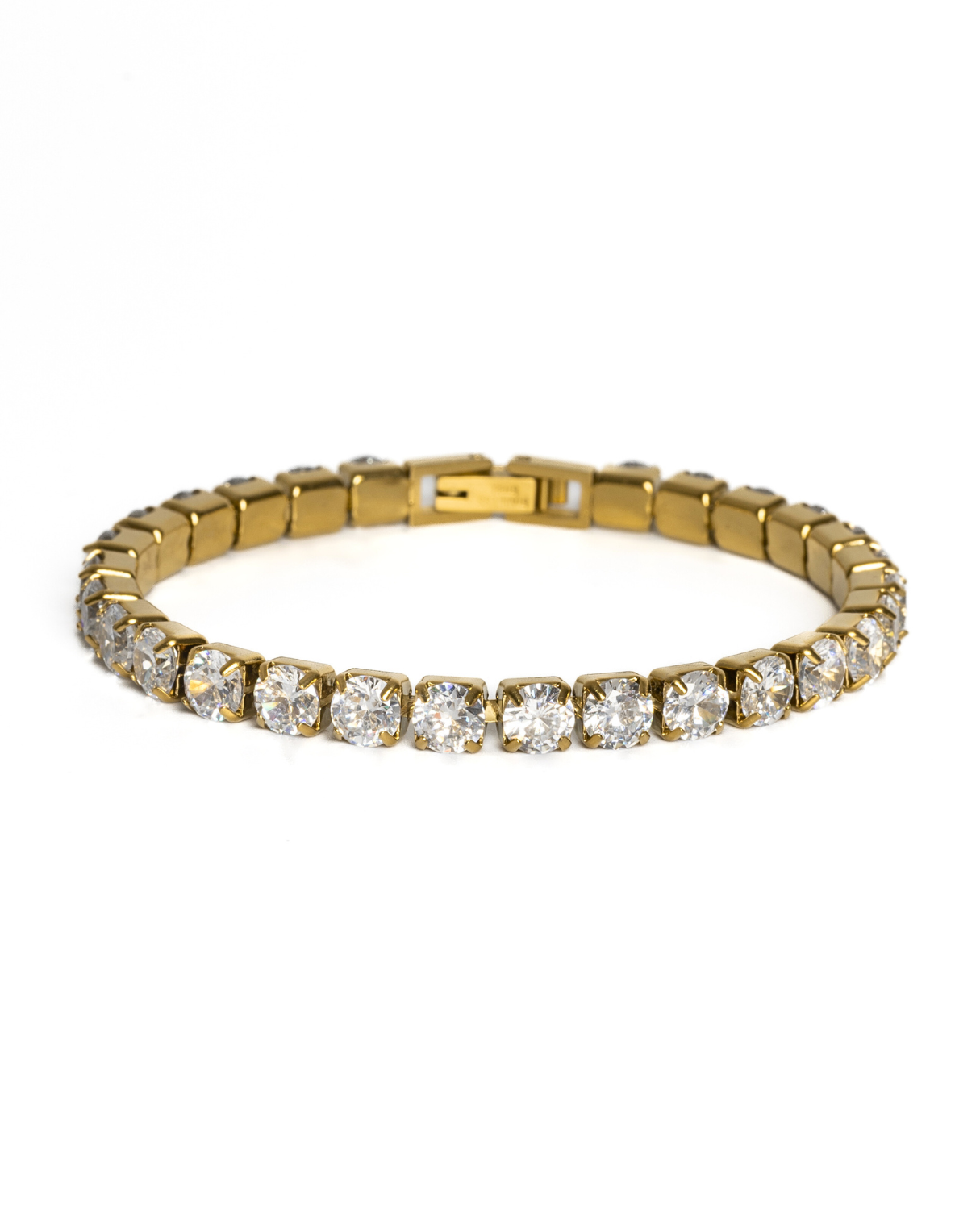 Dámsky Tennis Náramok - Gold