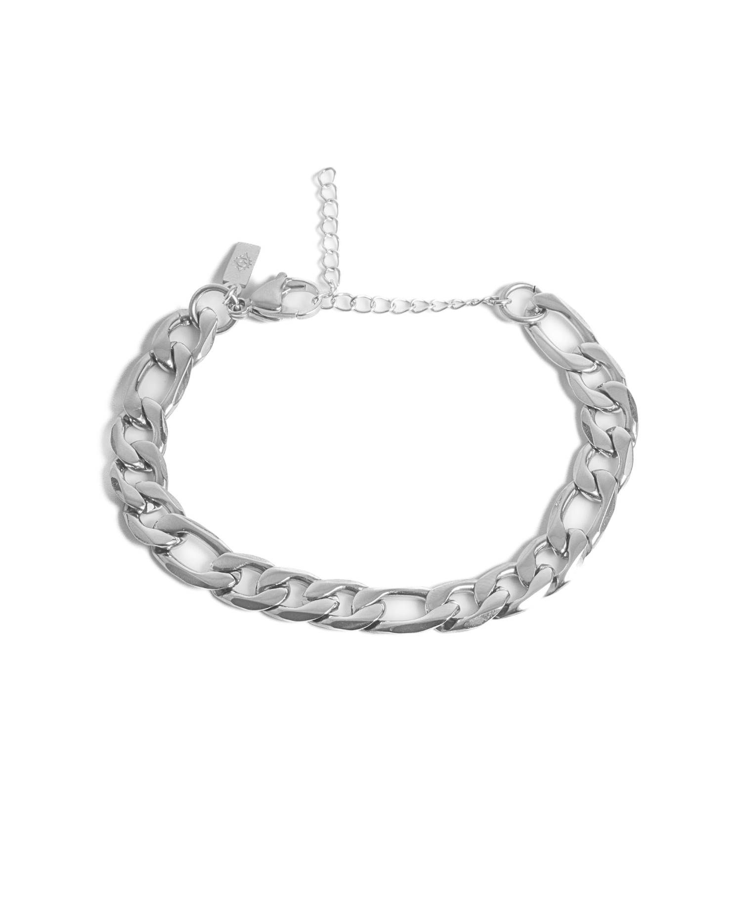 Dámsky Retiazkový Náramok - Figaro 8 mm & Silver