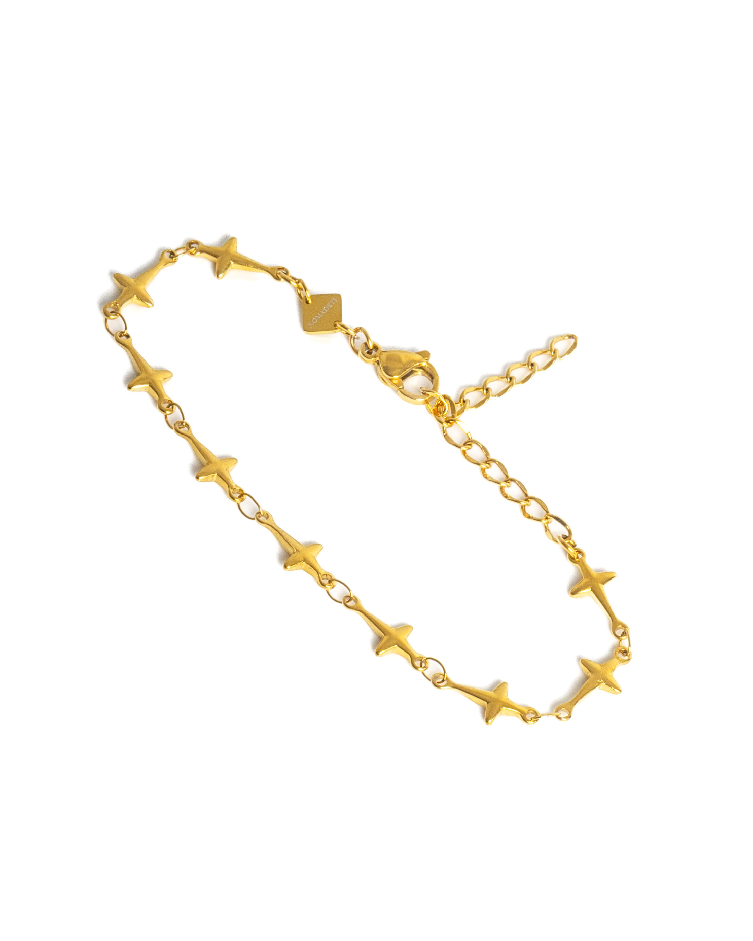 Dámsky Cross Link Náramok - Gold