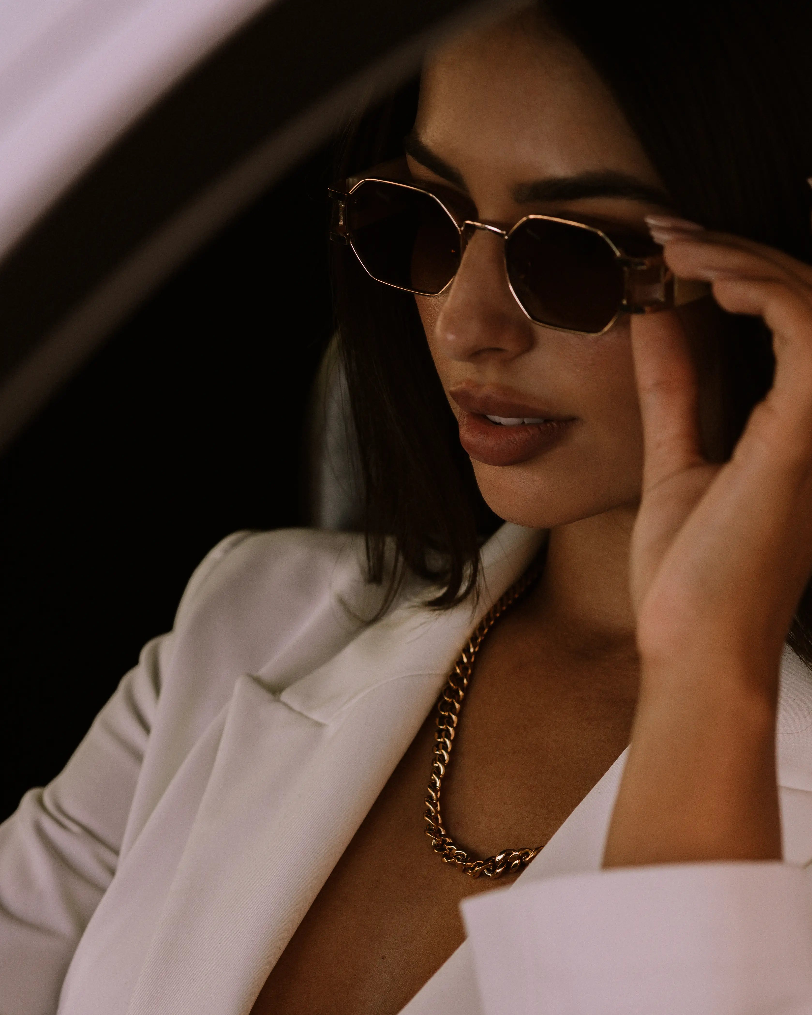 Dámsky Zlatý Cuban Link Náhrdelník 8 mm